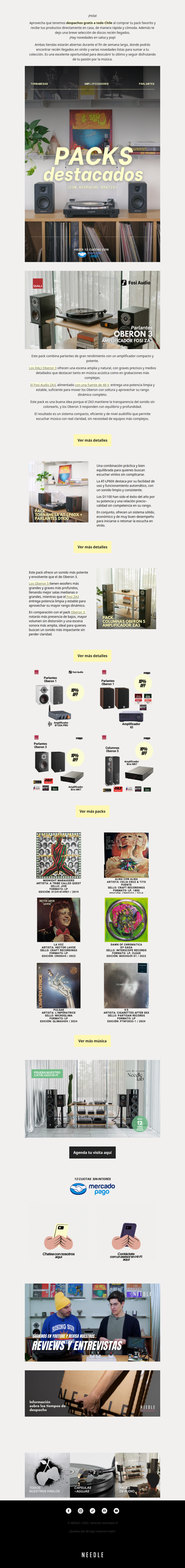 Packs con despachos gratis 💥