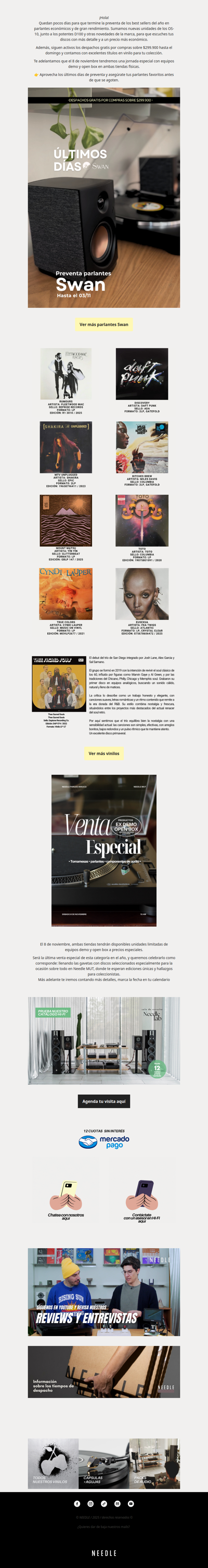 ¡Sumamos parlantes! y tenemos una venta especial  👀