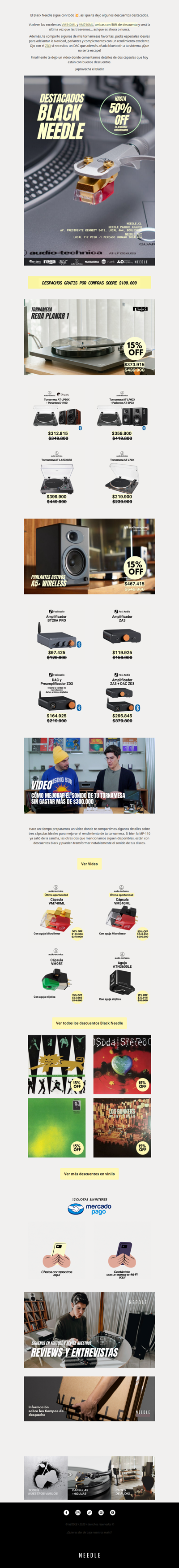 Los mejores descuentos del Black Needle💫