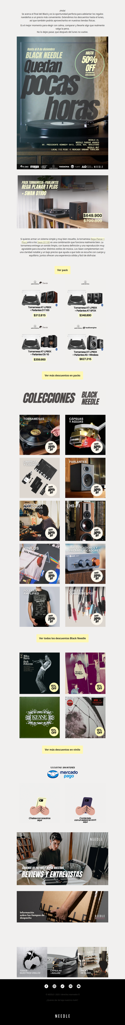 Últimos días del Black Needle💫