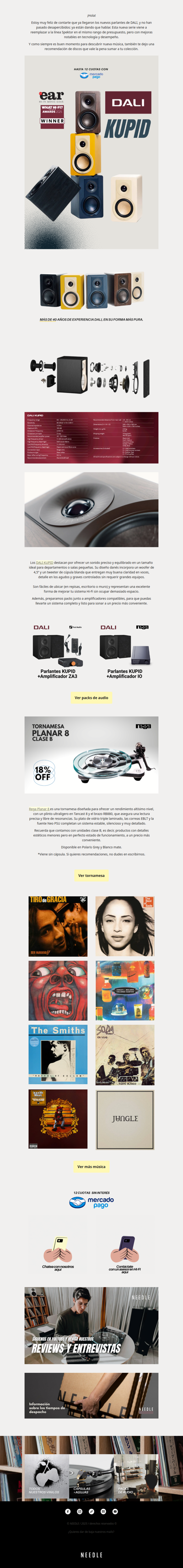 En stock: Un nuevo modelo de parlantes 🙌