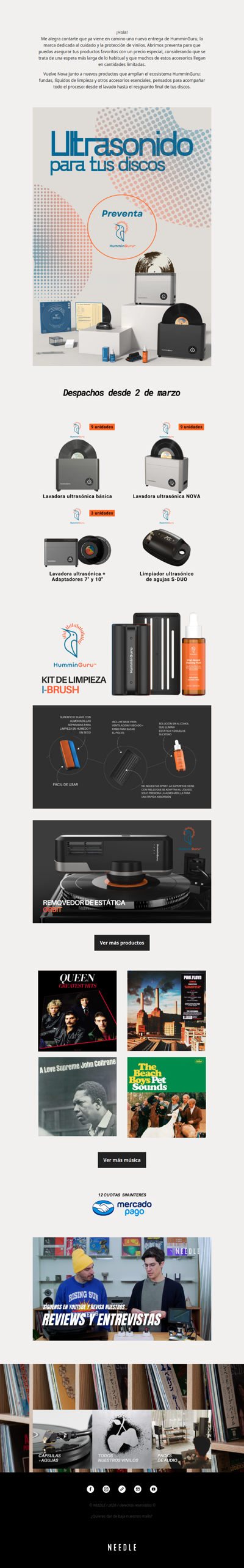 Pronto: Lavadoras de ultrasonido 👀