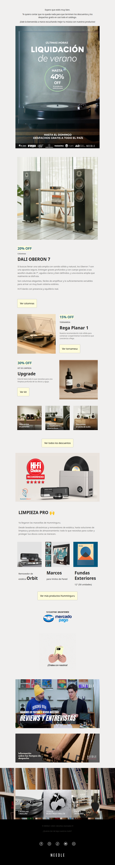 Liquidación de verano: últimas horas