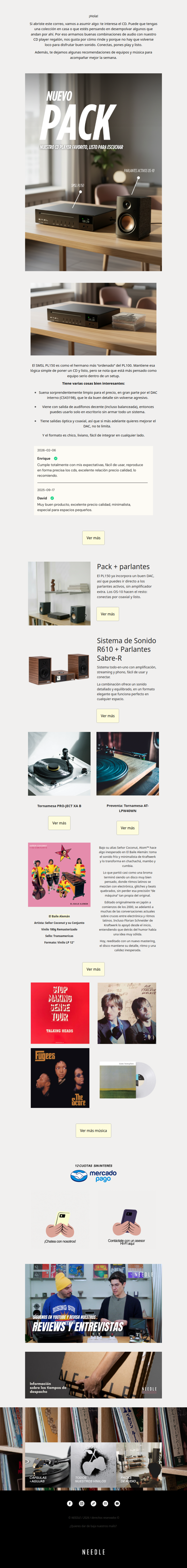 Nuevo en stock: Pack para reproducir CDs 👀