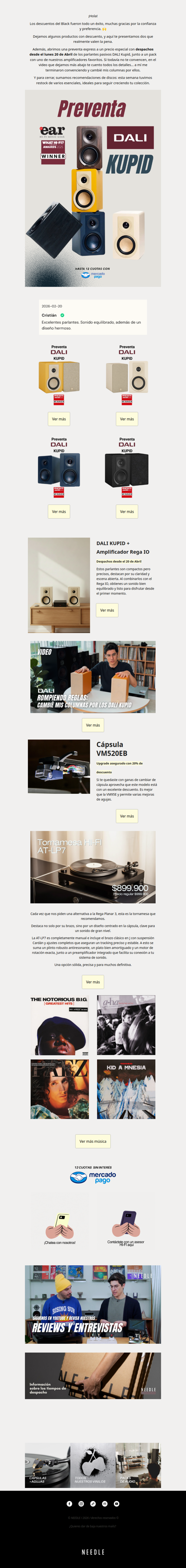 Vuelven los packs DALI y hay descuentos que siguen