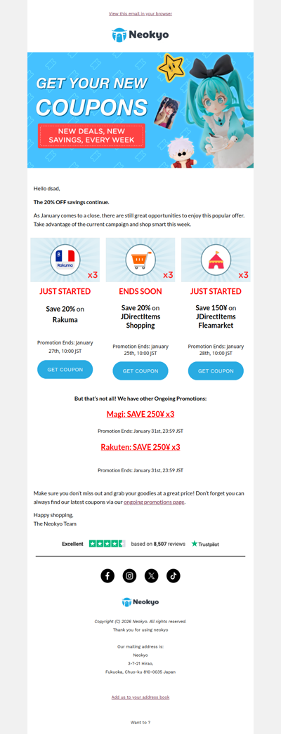 ENDING SOON! 🕐 USE YOUR COUPONS 🎟️