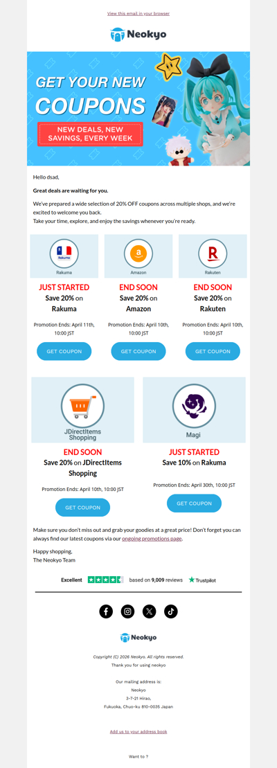 20% OFF Awaits — Come Explore the Deals