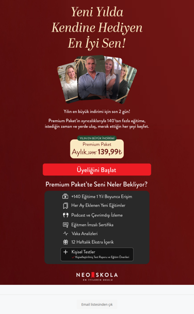 Yılın En Büyük İndirimi İçin Geri Sayım Başladı! ❄️