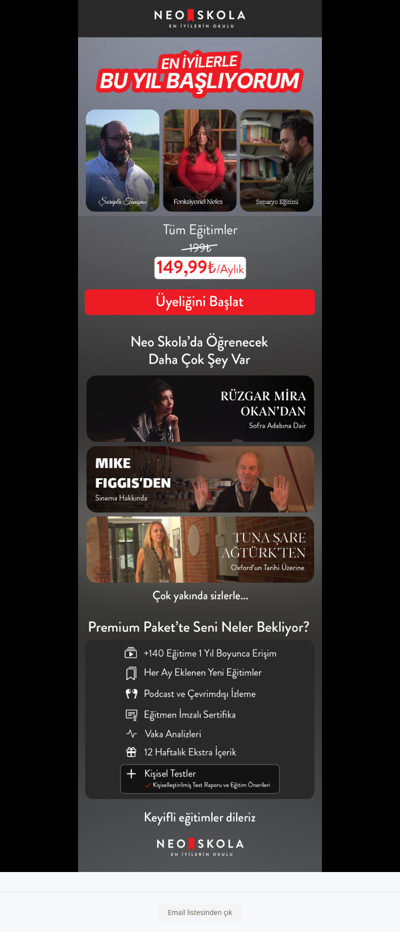 #BuYılBaşlıyorum diyorsan, %25 indirim seni bekliyor! 🚀