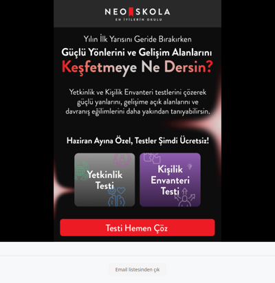 Güçlü yönlerini ve gelişim alanlarını keşfetmeye hazır mısın? 🎯