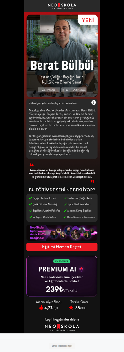 3,3 milyon yıldır hayatımızda olan bir teknolojiyle yeniden tanışın! 🔪