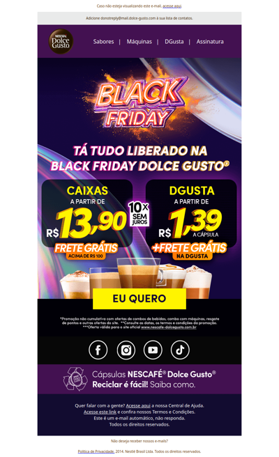 TODAS AS CAIXAS A PARTIR DE R$13,90 + FRETE GRÁTIS