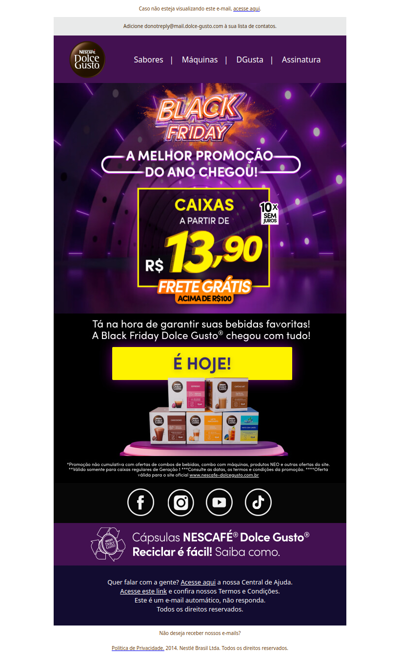 🤑Dolce Lover, TODO O SITE EM BLACK FRIDAY! ☕⏳