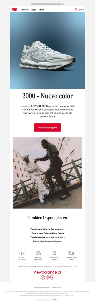 La ABZORB 2000 en nuevo color