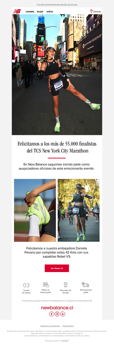 🗽 ¡Felicitaciones, corredores! Nueva York fue suyo 💪 #RunYourWay