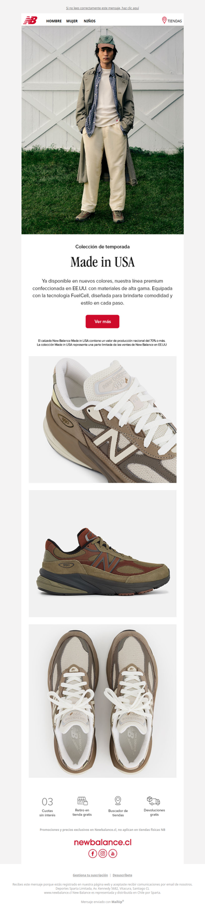 Ya Llegó! MADE IN USA Nueva colección