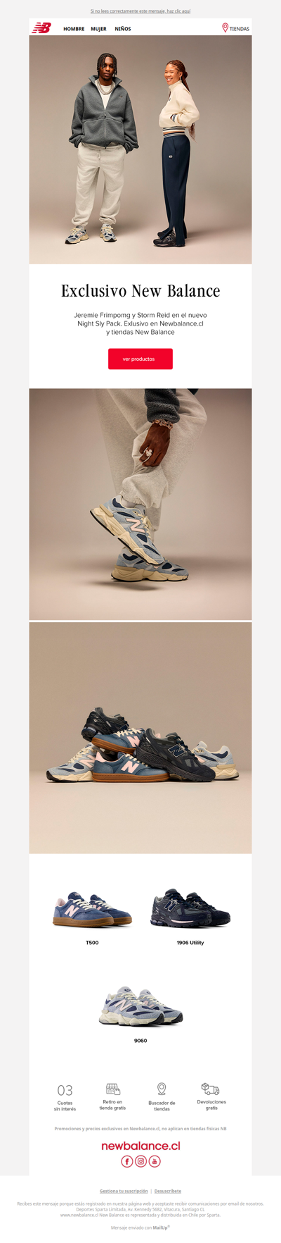 Night Sky Pack 👟 Exclusivamente en Newbalance