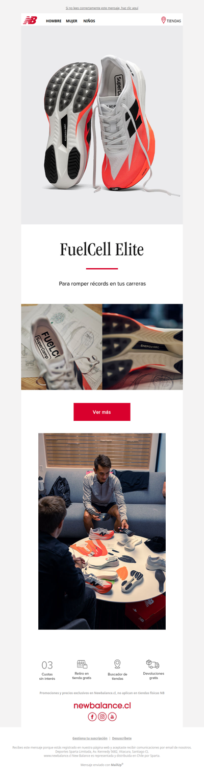 FuelCell Elite 🏃‍♂️ Diseñadas para el día de la carrera