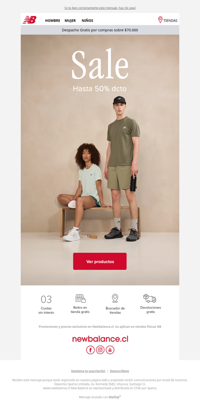 ¡Comenzó el SALE de temporada!⚡Hasta 50% Dcto