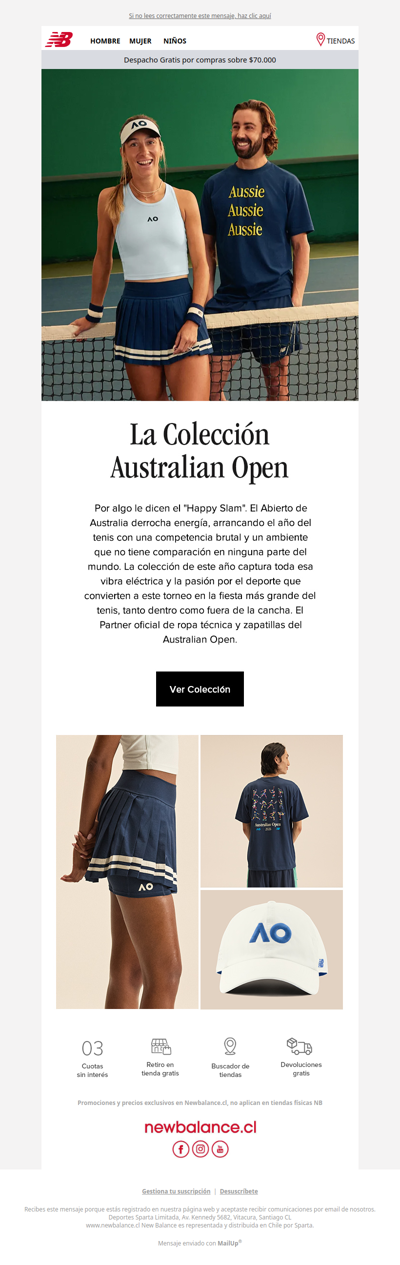 Australian Open🎾Conoce la Colección