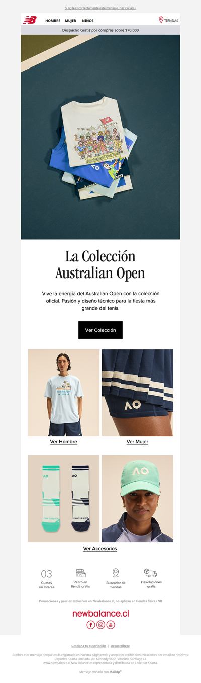 Australian Open x New Balance: Game, Set, Style🎾