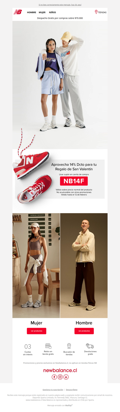 ❤️Aprovecha 14% Dcto para tu Regalo de San Valentín