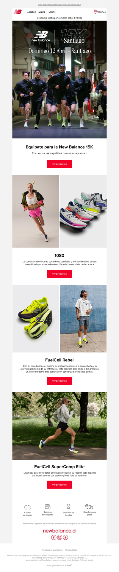 Equípate para los 15K de New Balance🏃‍♂️