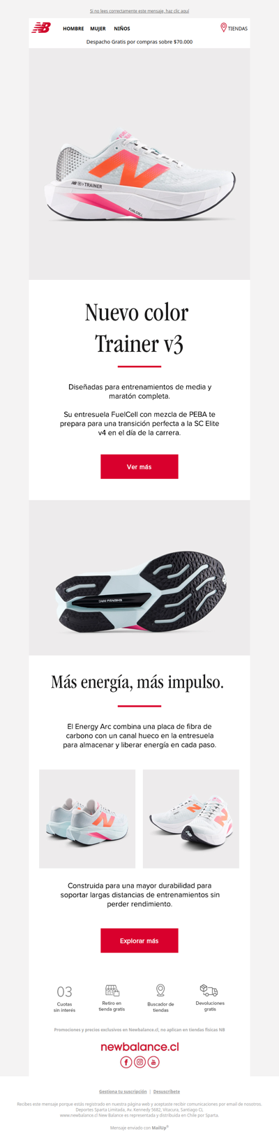 Zapatillas Trainer con Placa de Carbono🏃‍♂️Nuevo Color