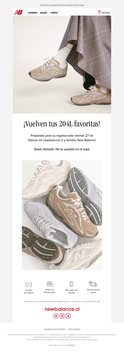 204L Virales👟Prepárate para el regreso