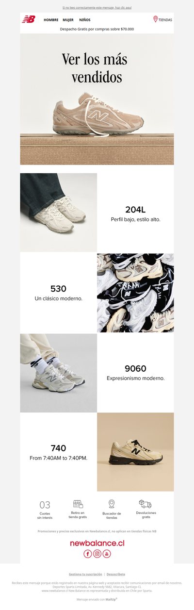 Best Sellers👟Nuestras más vendidas en lifestyle