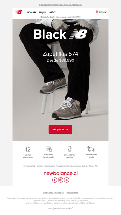 BLACK: desde $39.990 las 574🔝