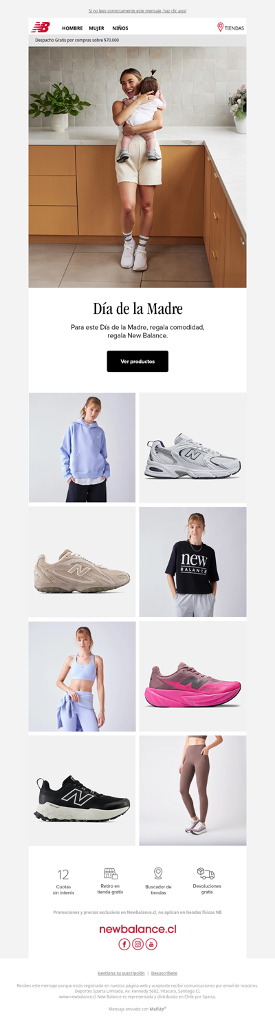 New Balance: Día de la Madre 👟