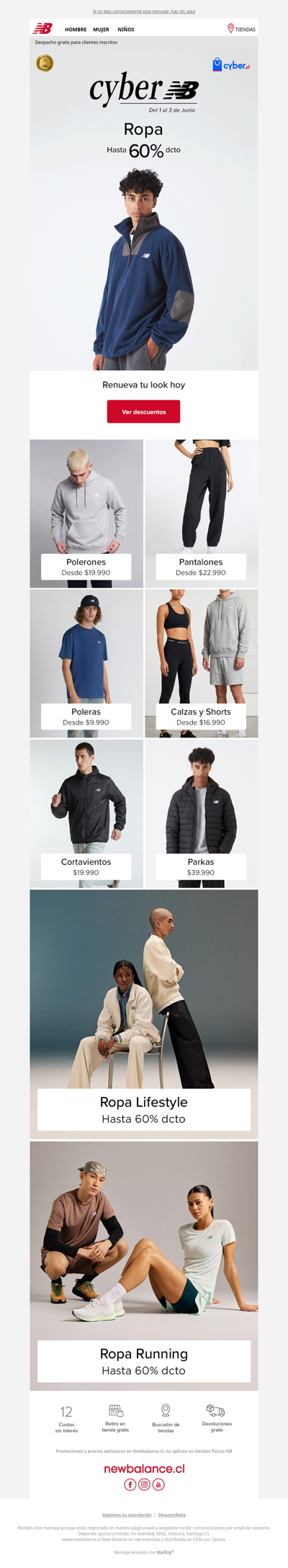 Ropa Cyber Hasta 60% Dcto⚡Corre antes que se agoten