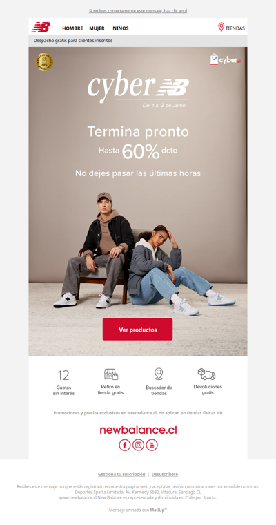 Últimas horas Cyber🚨Hasta 60% Dcto 🔥