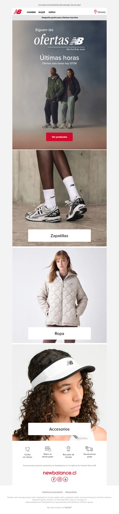 🚨 Últimas horas en New Balance 👟
