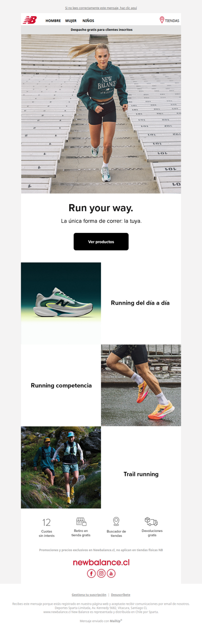 Run Your Way con New Balance