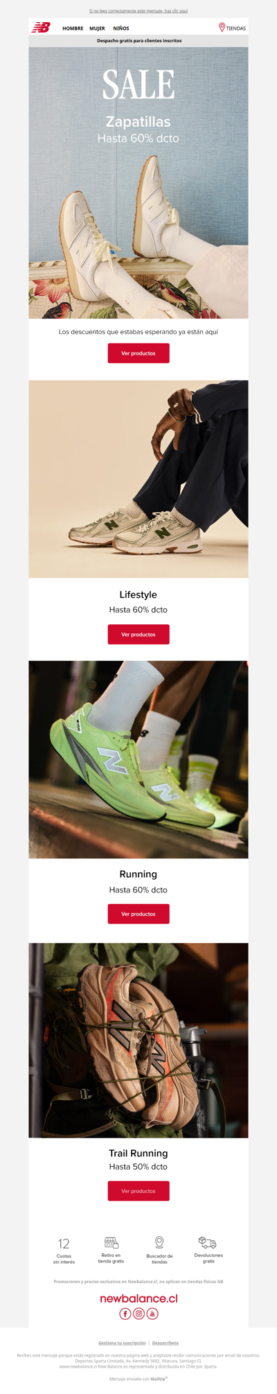 👟 Hasta 60% OFF en zapatillas