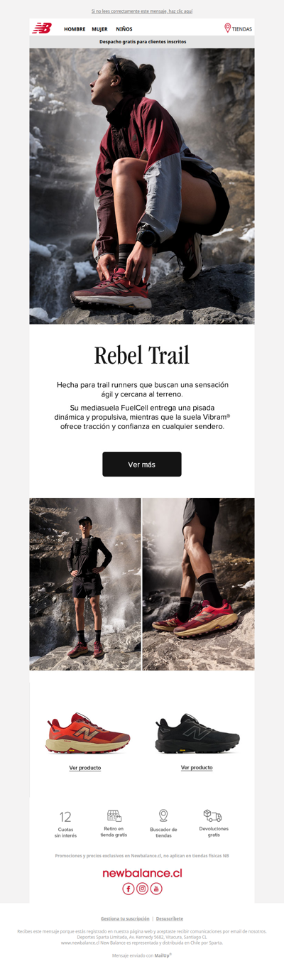Lanzamiento Rebel Trail⛰️