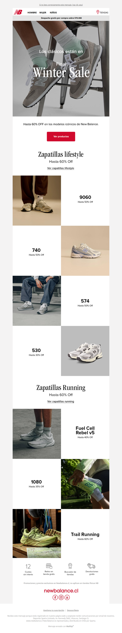 🔥Tus zapatillas favoritas con hasta 60% OFF
