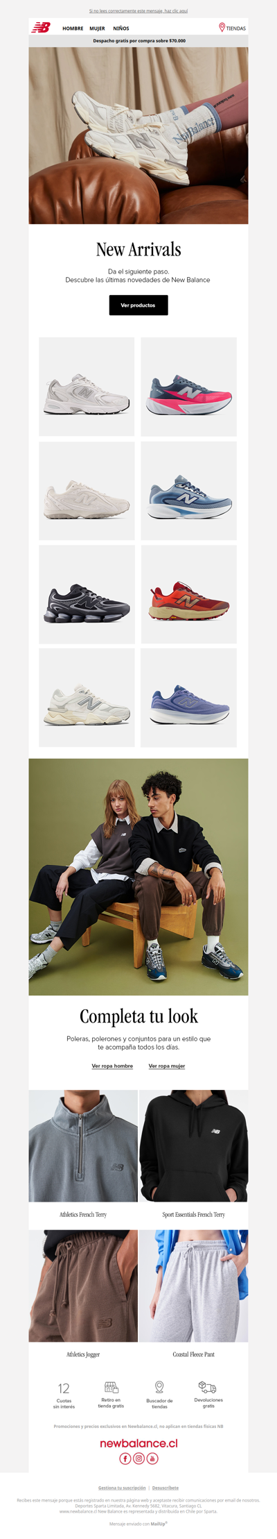 Descubre lo nuevo de New Balance