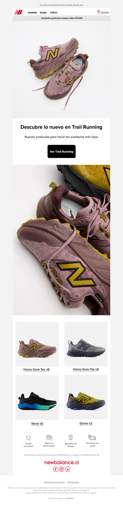 Descubre lo nuevo en Trail Running⛰️