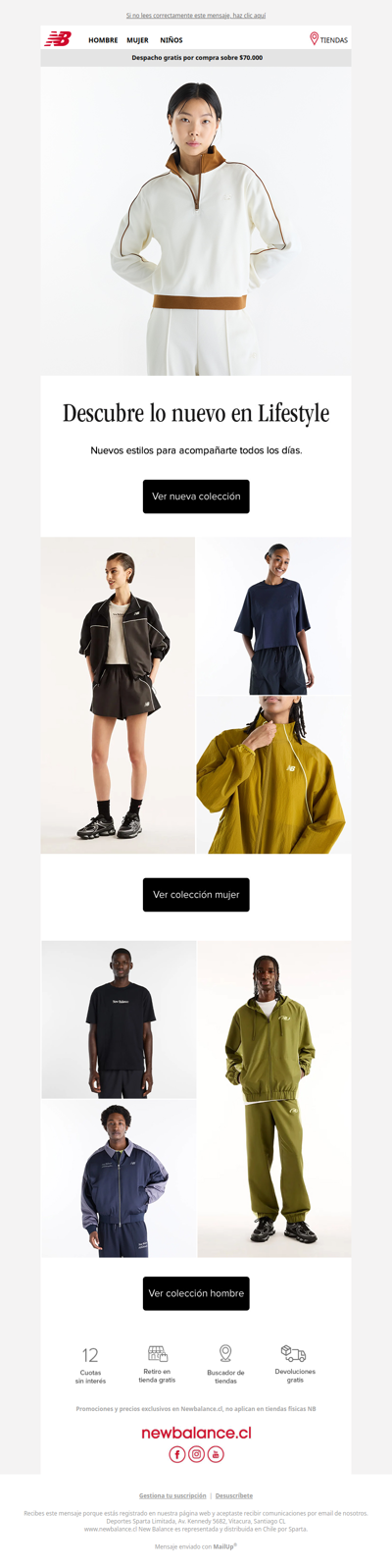 Descubre lo nuevo en Ropa Lifestyle