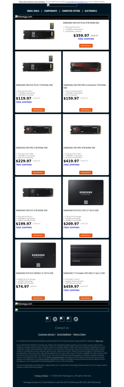 Upgrade Your Speed: Samsung SSDs at Unbeatable Prices!