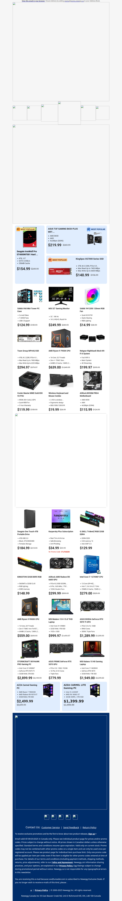 $410 Discount on AMD Ryzen 9 7950X CPU - Limited Time Offer!