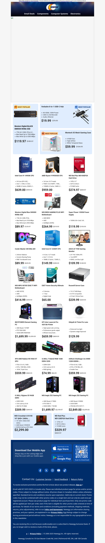 Only $119.97! 🚀 WD_BLACK SN850X SSD! 🌟