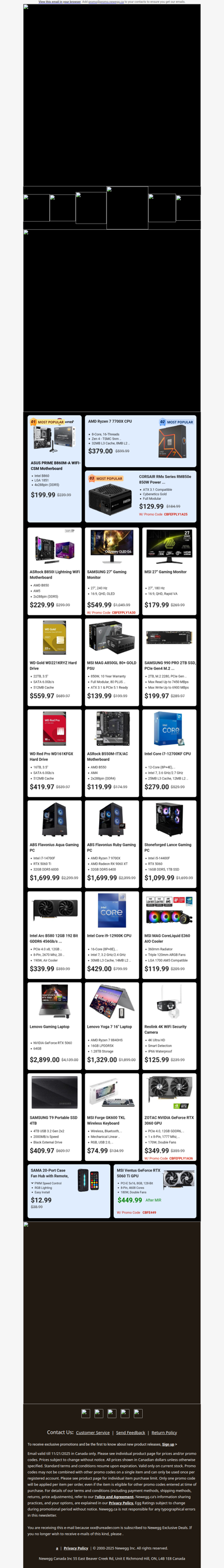 Black Friday Deals: AMD R7 Series & OLED Monitors 🚀