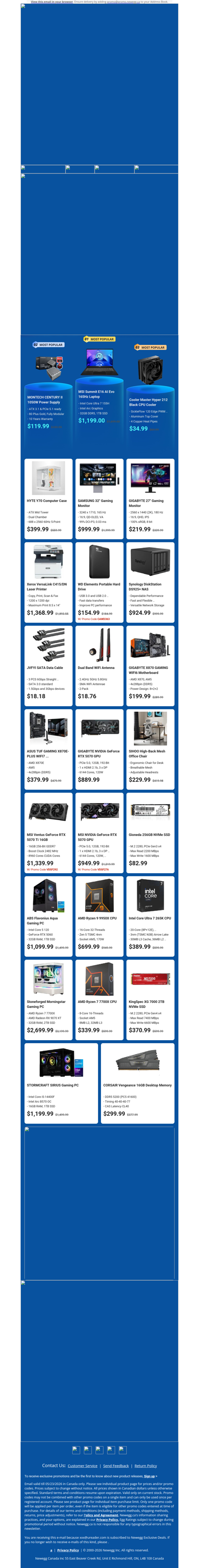 $1199.00 MSI Summit E16 Laptop! $999.99 Samsung 32