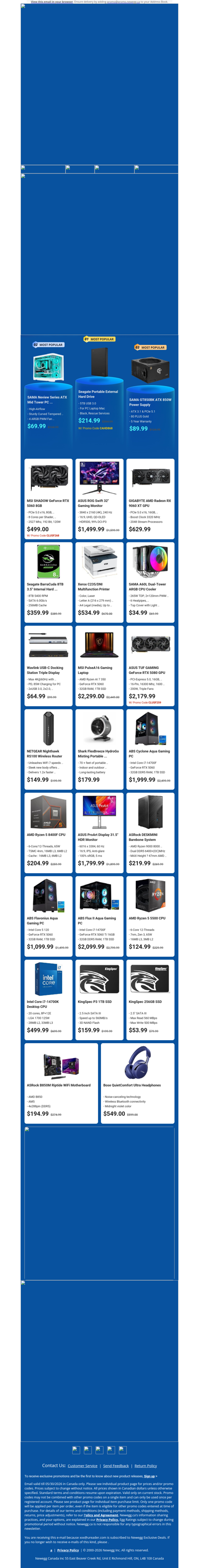 $499.00 MSI RTX 5060 Graphics Card! $1499.99 ASUS 32