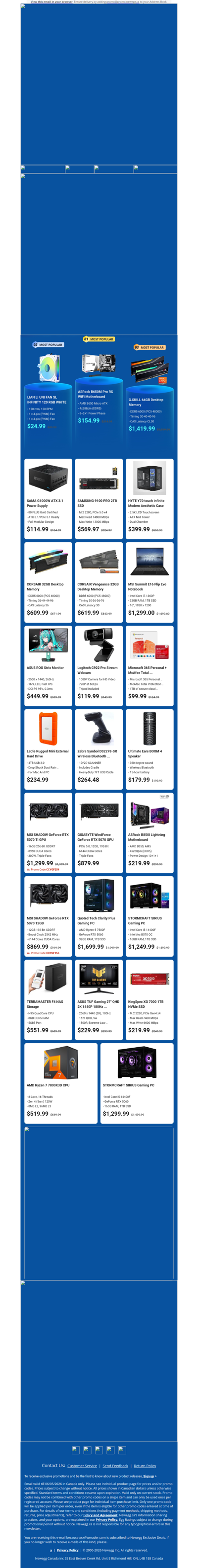 $569.97 Samsung 9100 Pro 2TB SSD! $1299.00 MSI Summit E16 Flip Laptop!