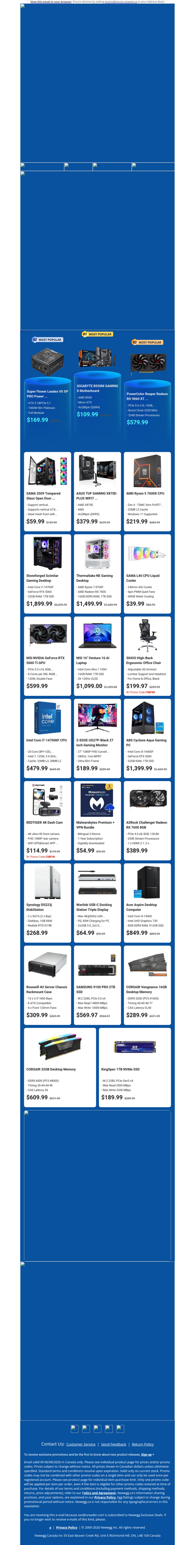 $579.99 PowerColor RX 9060 XT! $219.99 AMD Ryzen 5 7600X!
